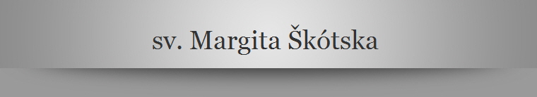 sv. Margita ktska 